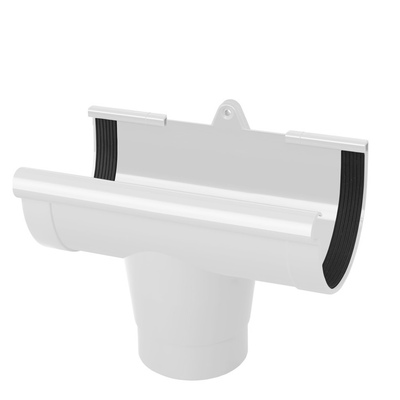 Лійка ринви D130 Rainway біла
