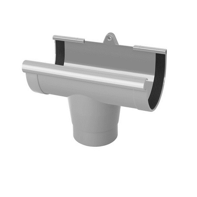 Лійка ринви D130 Rainway сіра